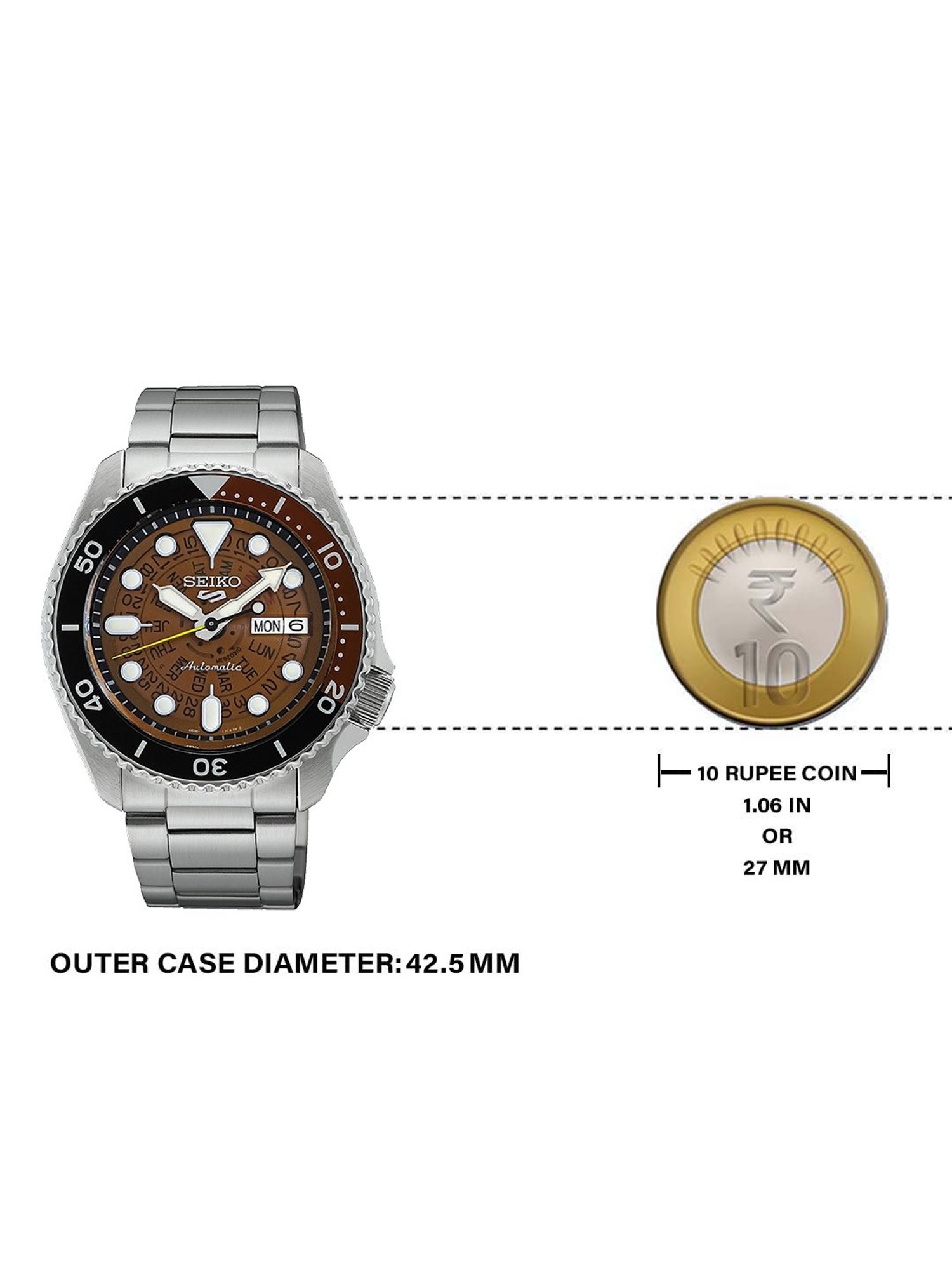 SEIKO SRPJ47K1 5 Sports SKX Analog Watch for Men