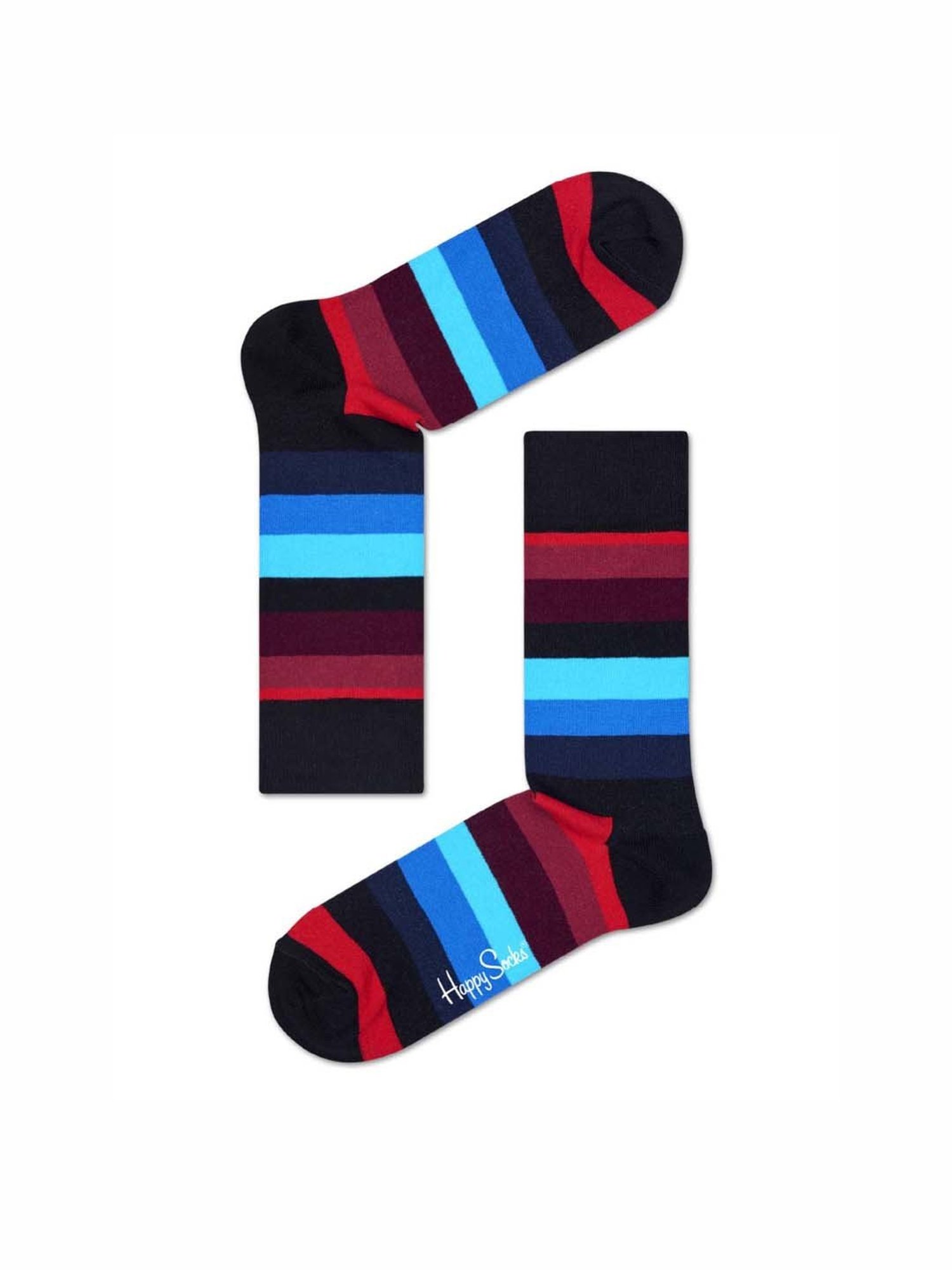 Happy Socks Multicolor Cotton Striped Socks (36-40)