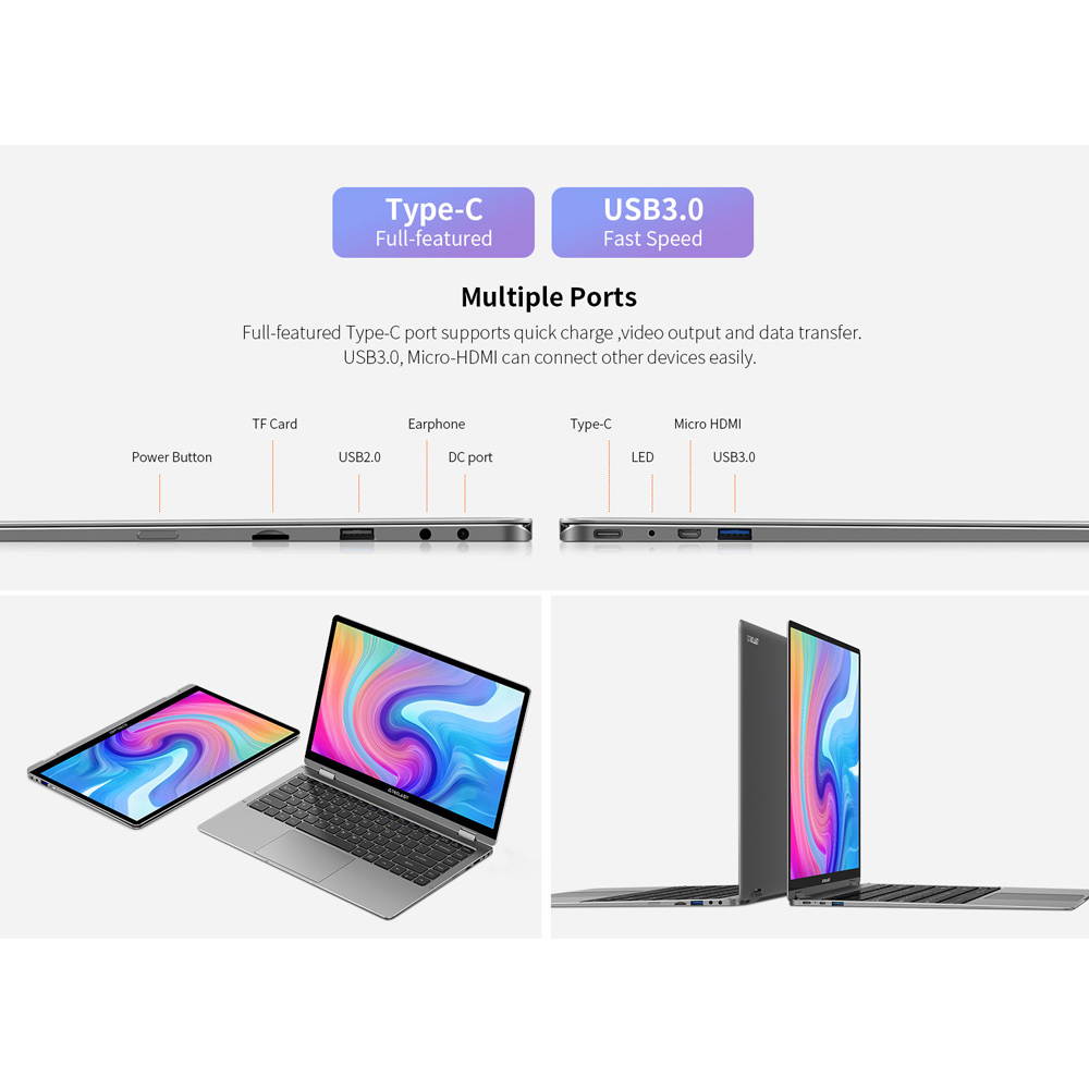 Lemonra F15 Laptop 15.6 In Notebook  Intel N4100 Quad Core 2.4GHz Intel UHD Graphics 600 LPDDR4 8GB RAM 256GB SSD Pocketbook Windows 10 OS 1920x1080 FHD Netbook