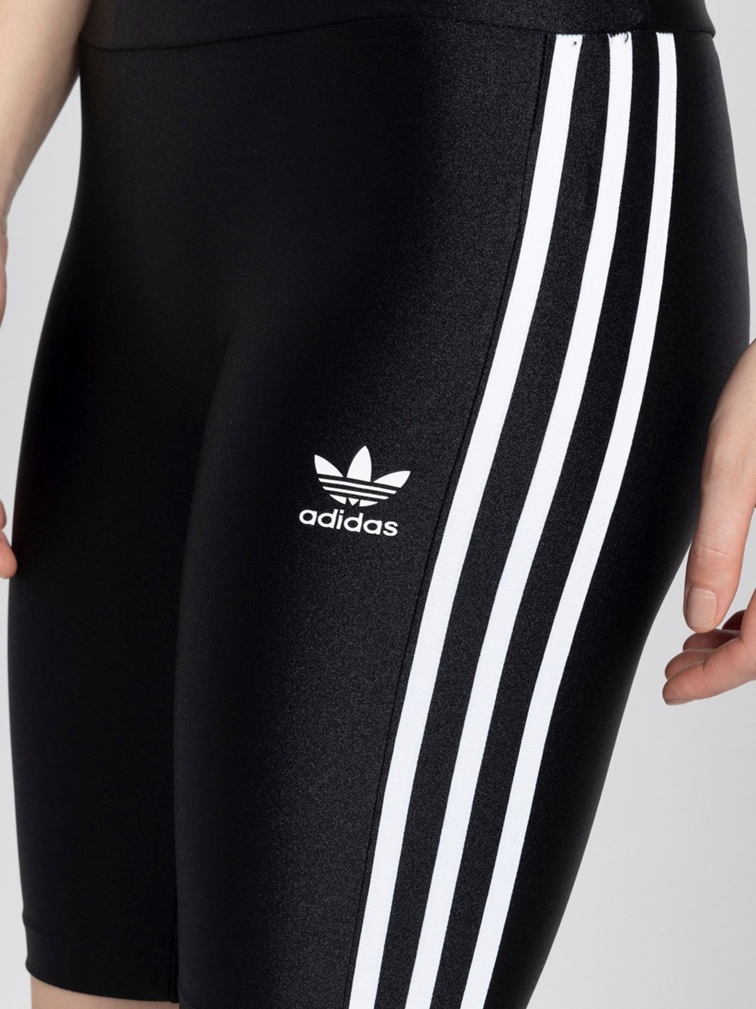 Adidas Originals Black Striped Shorts