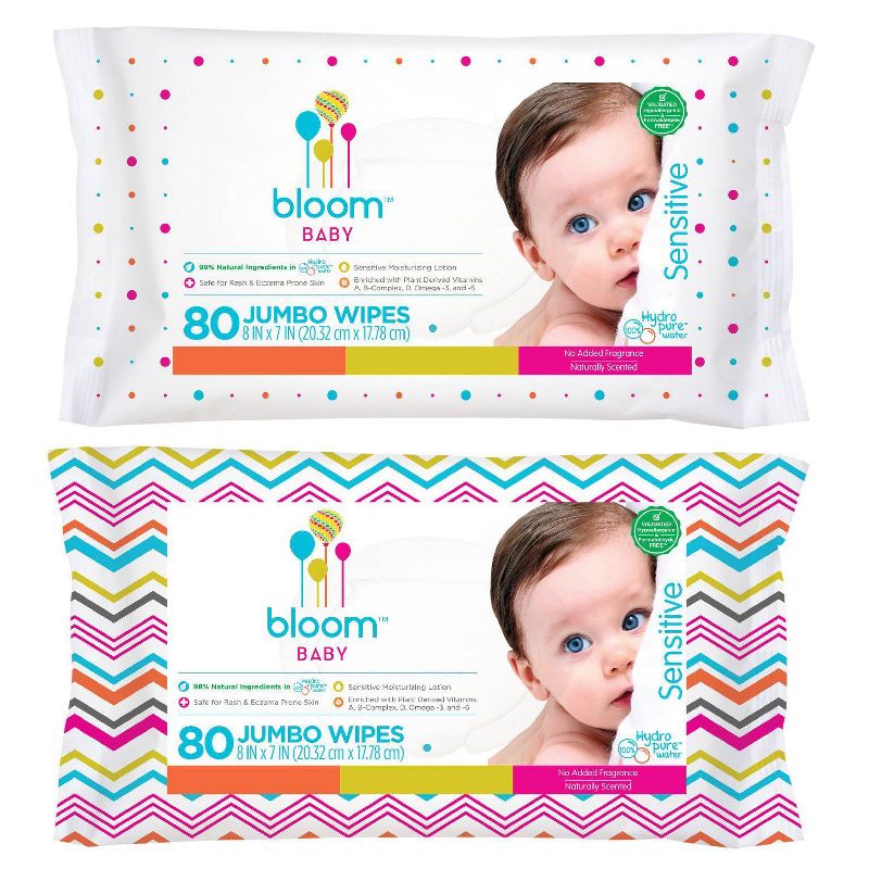 Pampers Expressions Fresh Bloom Baby Wipes 3x - 168ct