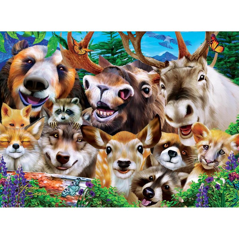MasterPieces Inc Selfies Woodland Wackiness 200 Piece Jigsaw Puzzle