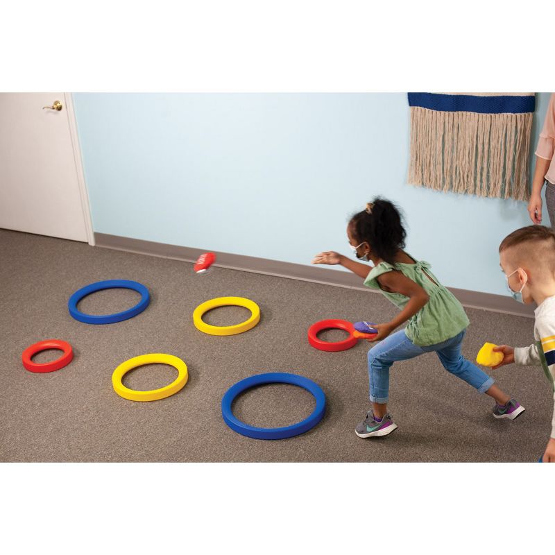 Sunnydaze Indoor Replacement Durable Plastic Electronic Rechargeable Hover Air Hockey Puck - 2" - Red and Black - 2pk