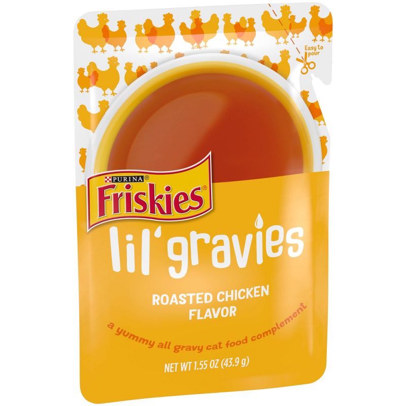 Friskies Gravies Roasted Chicken Flavor Wet Cat Food - 1.92oz