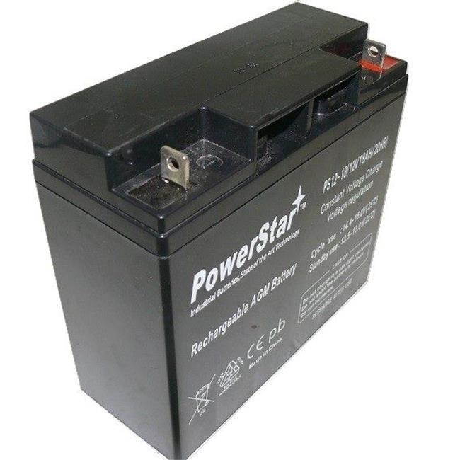 18AH 12VOLT RECHARGEABLE SEALED LEAD ACID SLA BATTERY 18A 12VOLT BOLT TERMINALS