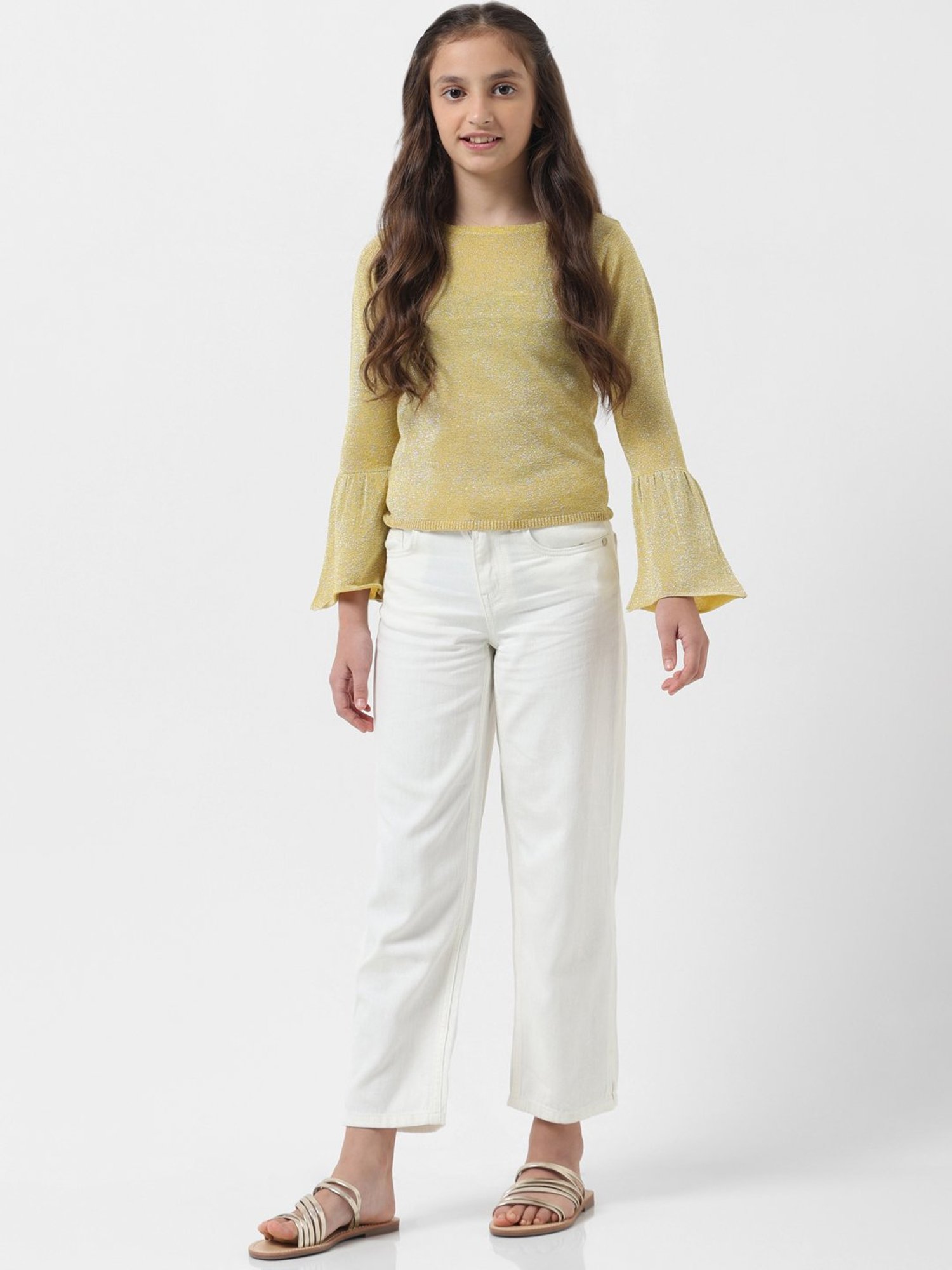 Cutecumber Kids Plum Lace Top