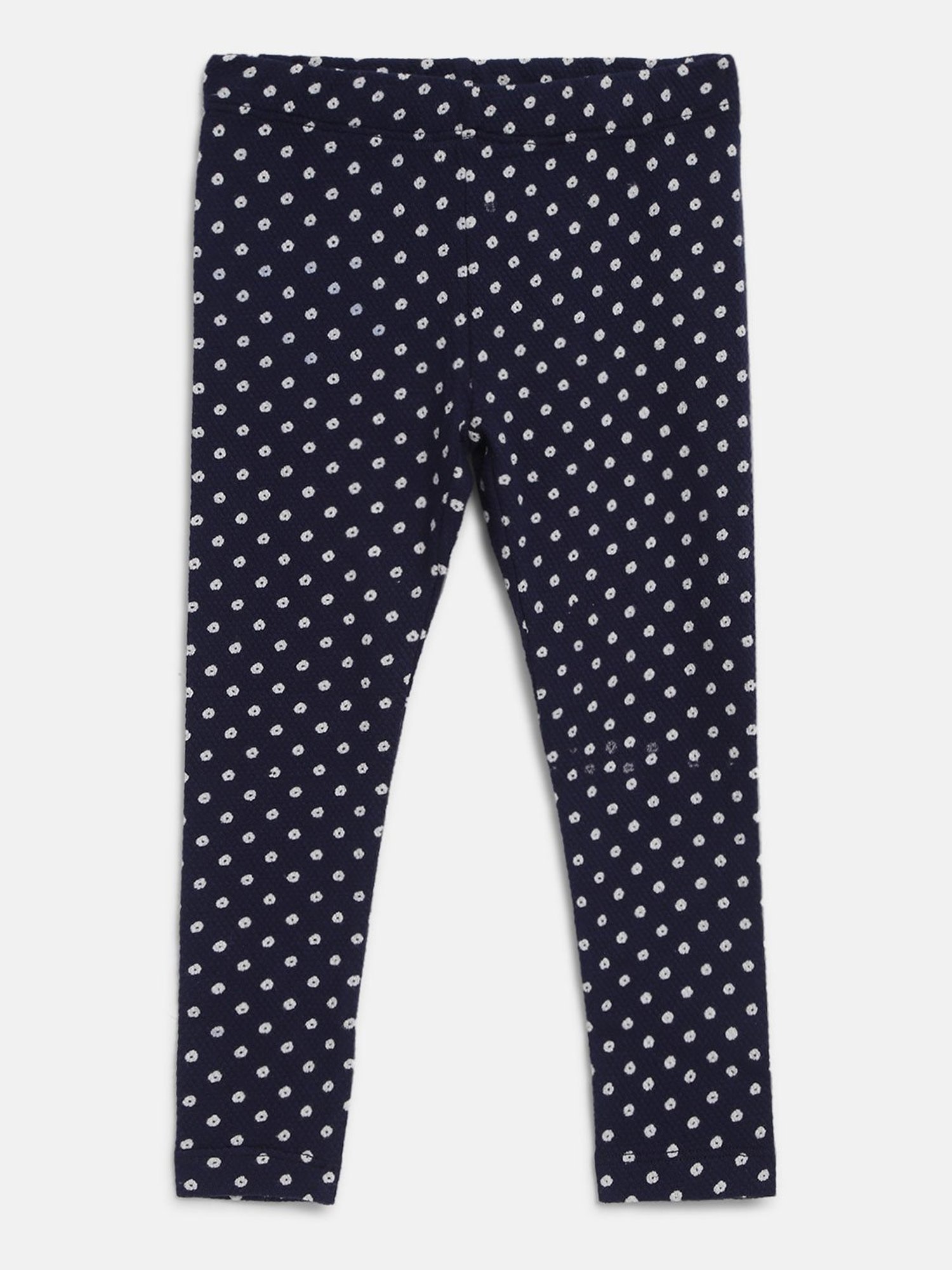 Chicco Girls Navy Printed Leggings