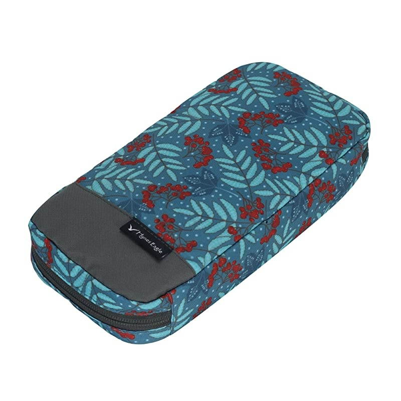 Cord Organizer Small Electronics Case Gadget Pouch Phone Accessories Storage Bag Cherry