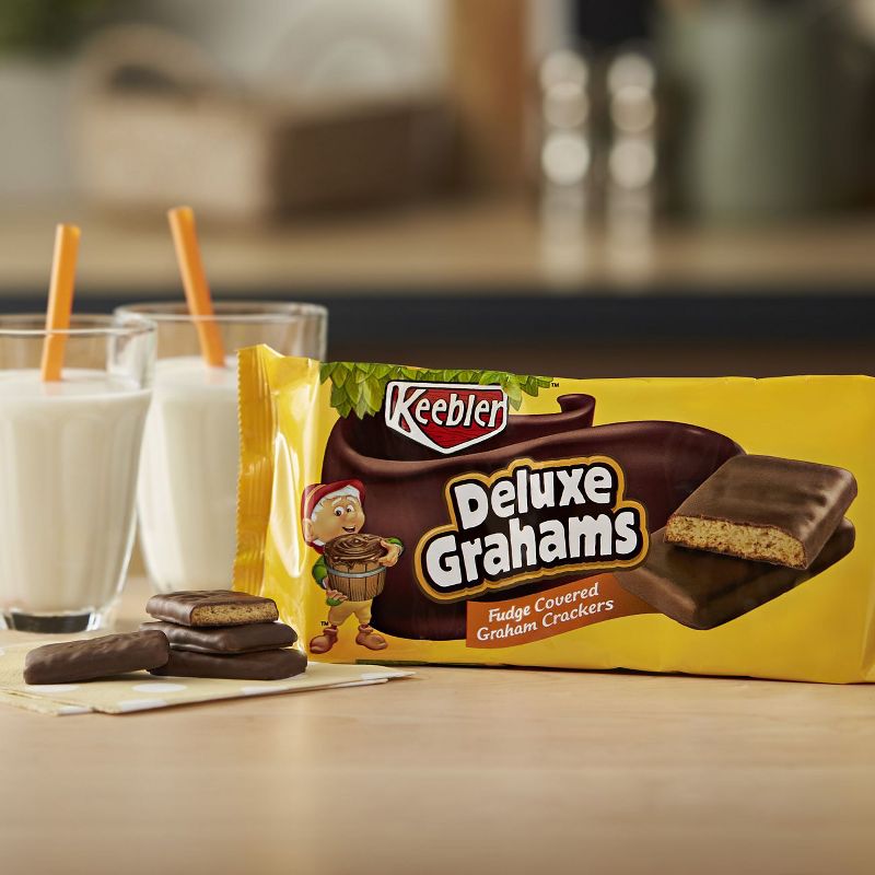 Keebler Deluxe Grahams Fudge Covered Graham Crackers - 12.5oz