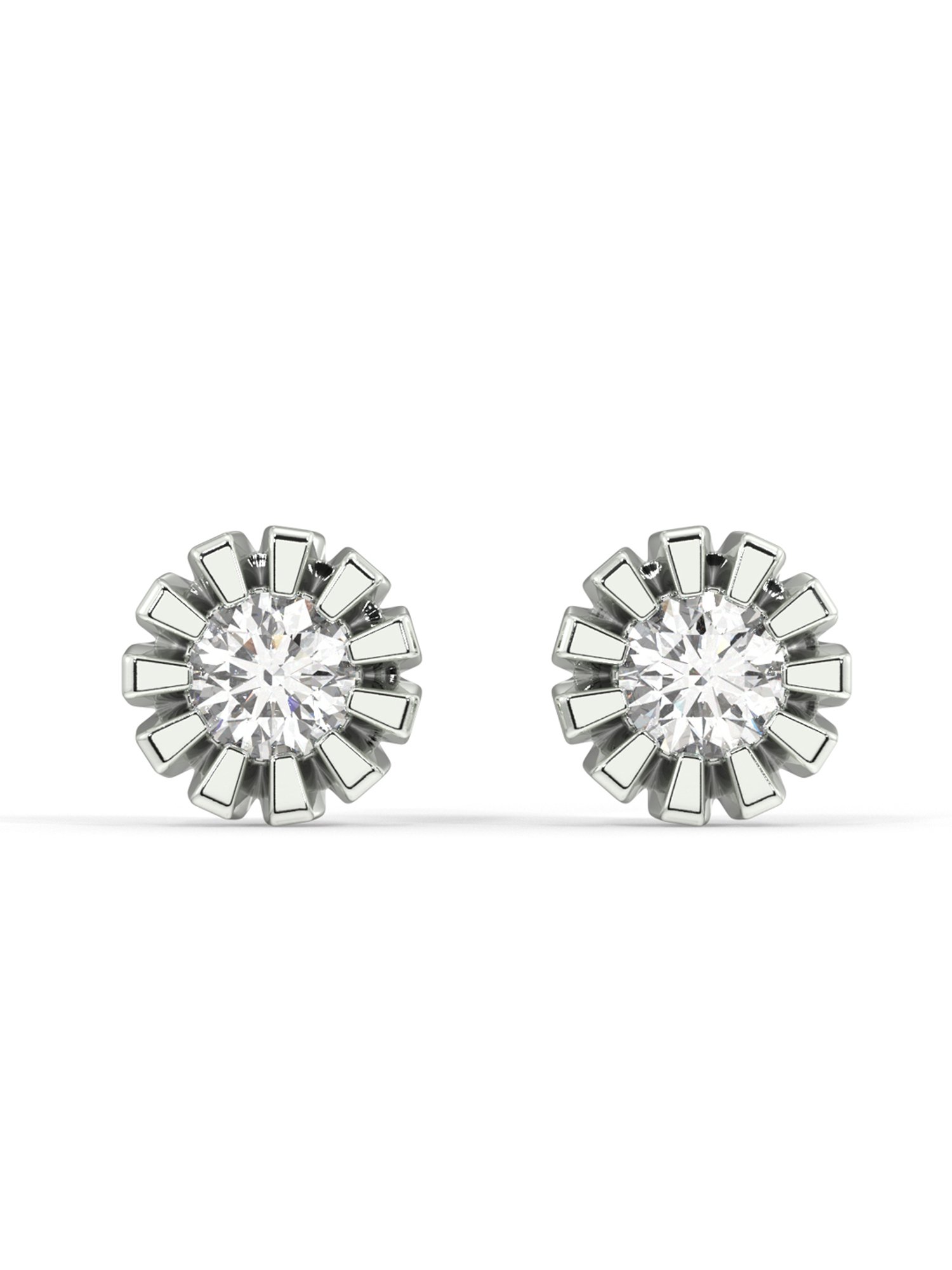 Clara 92.5 Sterling Silver Maude Earrings for Women