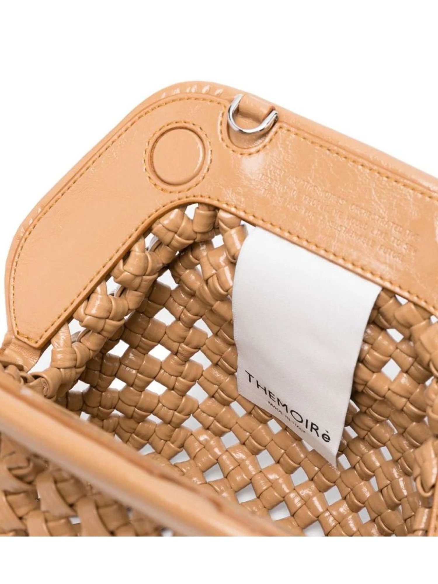 Themoire Clay Gea Knots Shiny Cross Body Bag