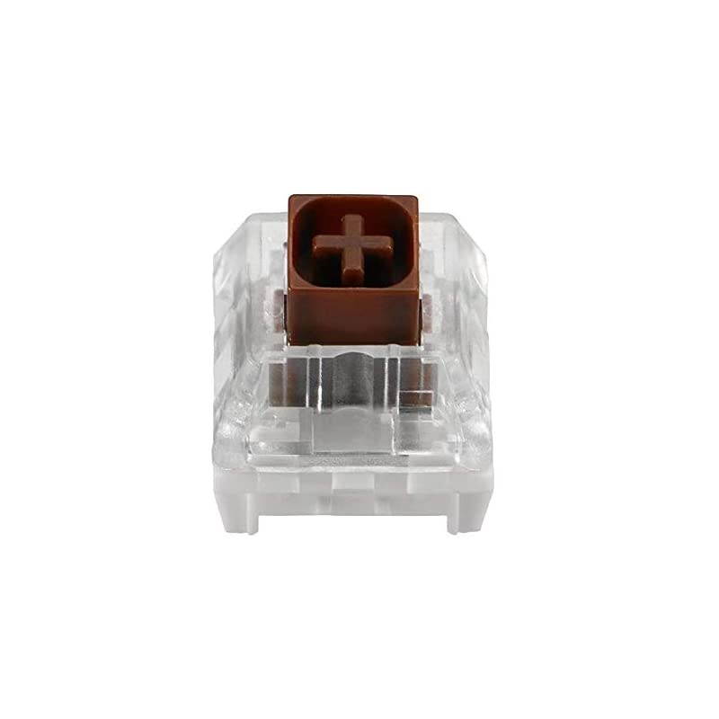 Box Switches for Mechanical Gaming Keyboards (65 Pcs, Box Brown)
