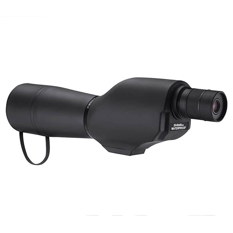 2060x60 Waterproof Straight Spotting Scope with Tripod