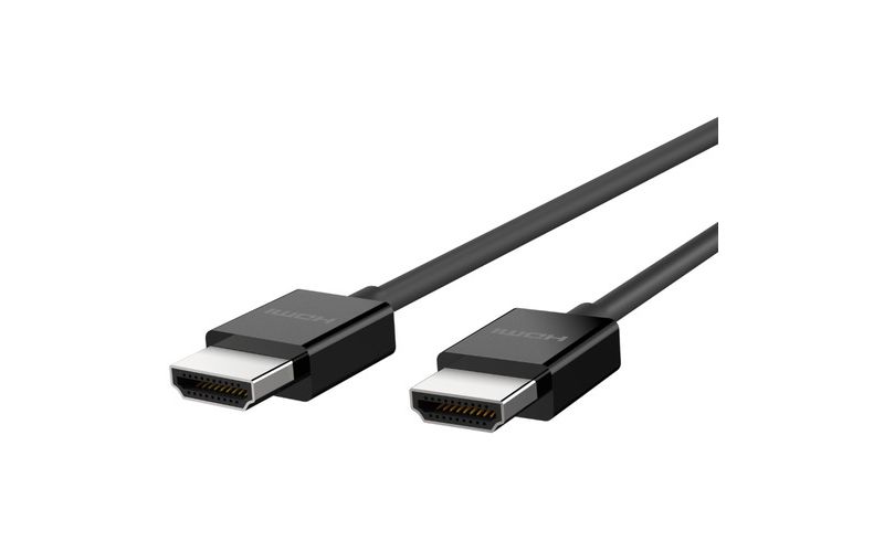 Belkin HDMI Audio/Video Cable - 6.56 ft HDMI A/V Cable for Apple TV, Audio/Video Device, TV, A/V Receiver, Notebook