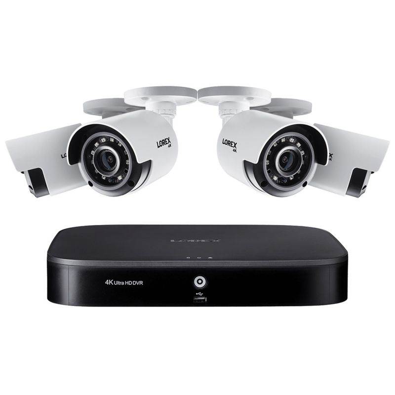 Lorex 4K Ultra HD 8-Channel 1TB Security System with 4x  8MP Cameras #DK181-48CA