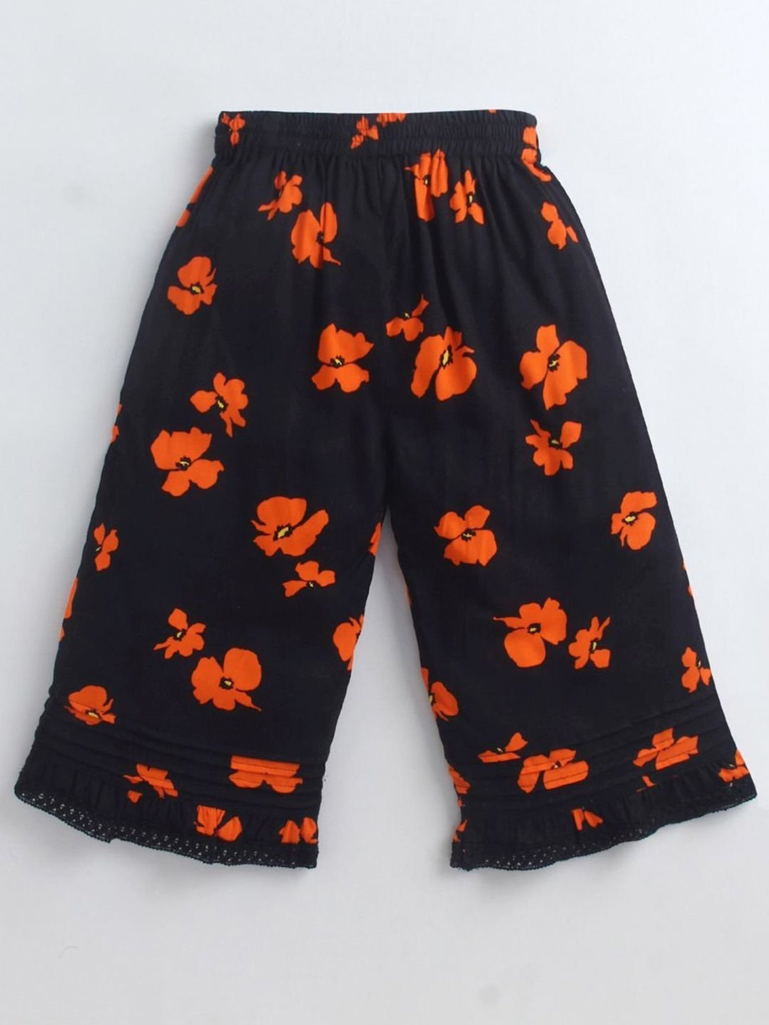 Berrytree Organic Girls Blue Cotton Clouds Print Night Suits