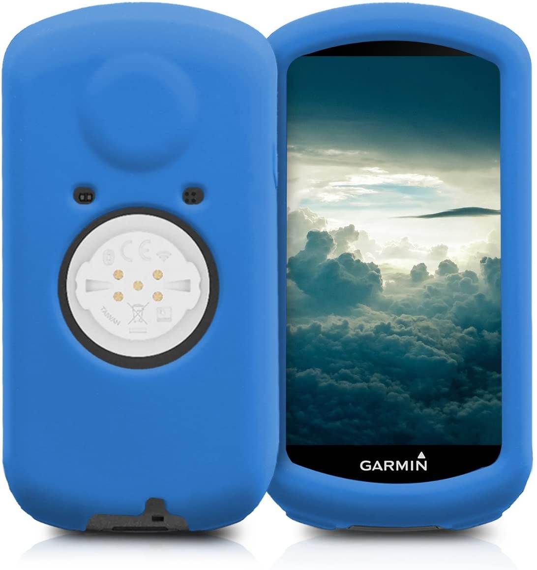 kwmobile Case Compatible with Garmin Edge 1030/1030 Plus - Soft Silicone Bike GPS Navigation System Protective Cover - Black