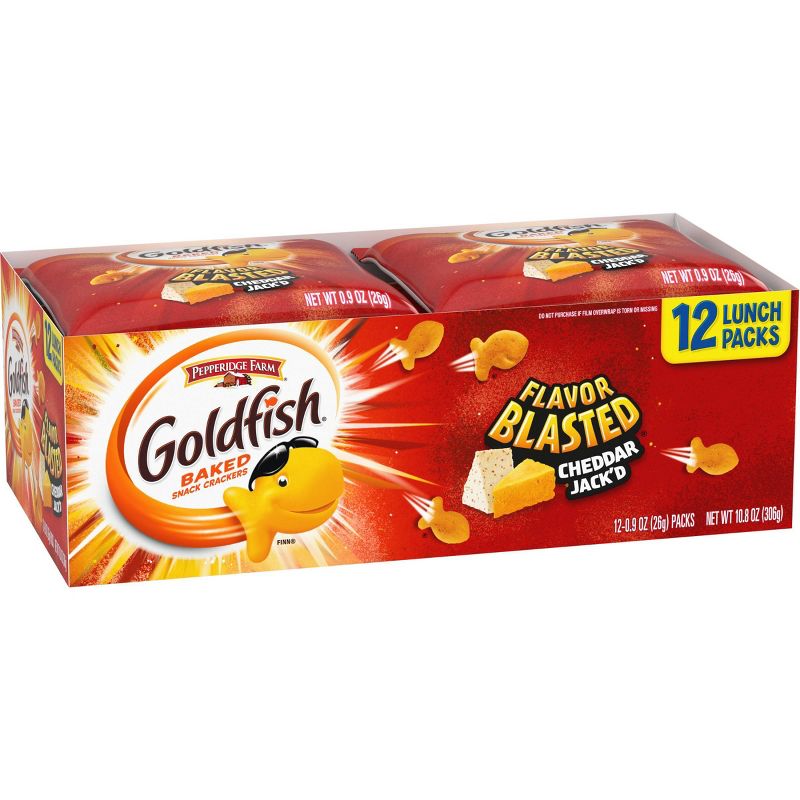 Pepperidge Farm Goldfish Cheddar Jacked  - 12ct