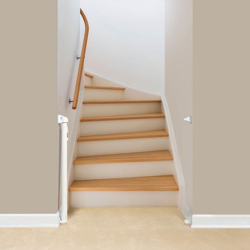 KidCo Retractable Safeway Baby Gate - White