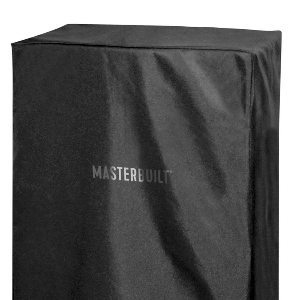 Masterbuilt 38 Inch Weather Resistant Protective Electric Smoker Cover, Black