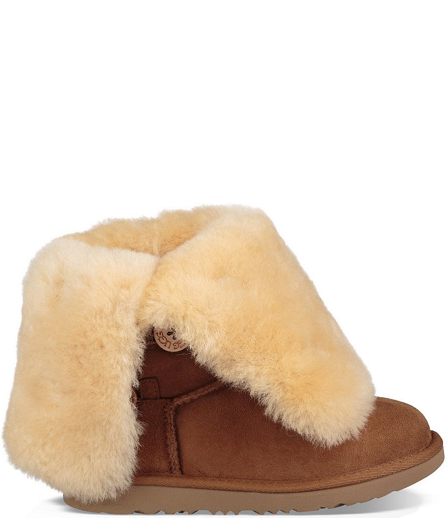 UGG&reg; Girls' Bailey Button Triplet II Boots (Youth)