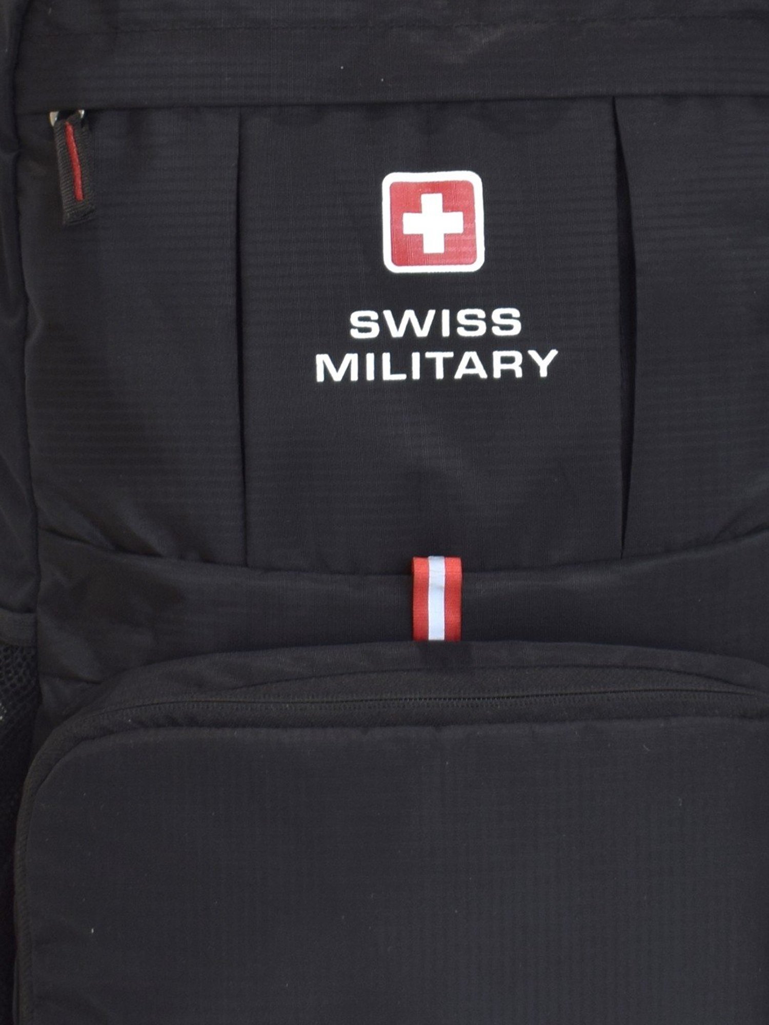 Swiss Military 13.2 Ltrs Black Medium Backpack