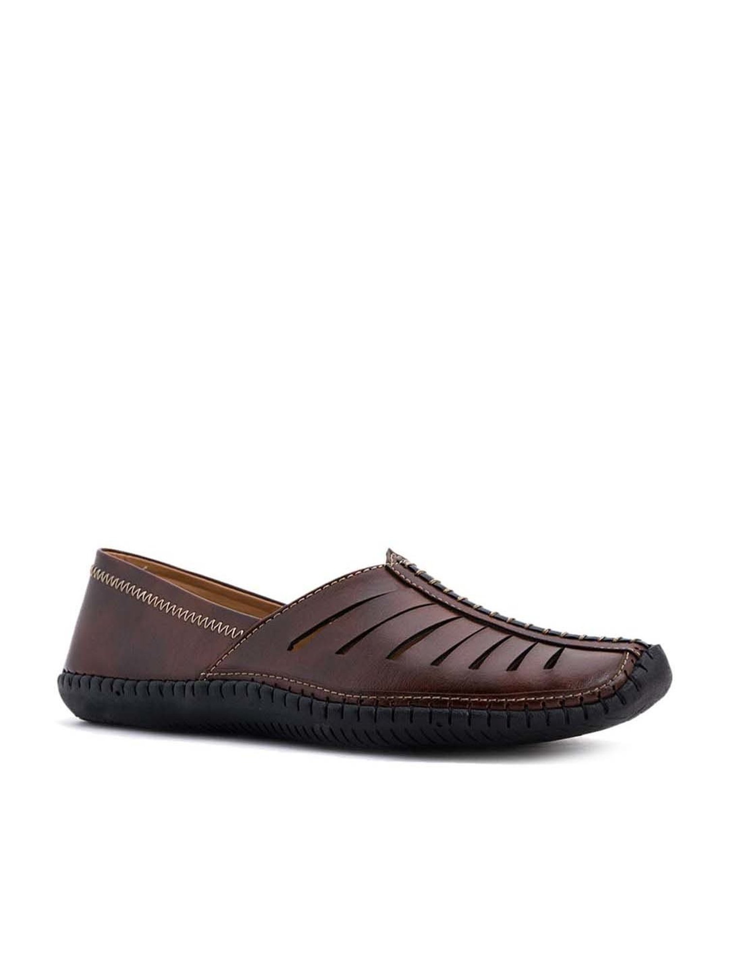 Lazard by Khadim's Men's Brown Ethnic Juttis