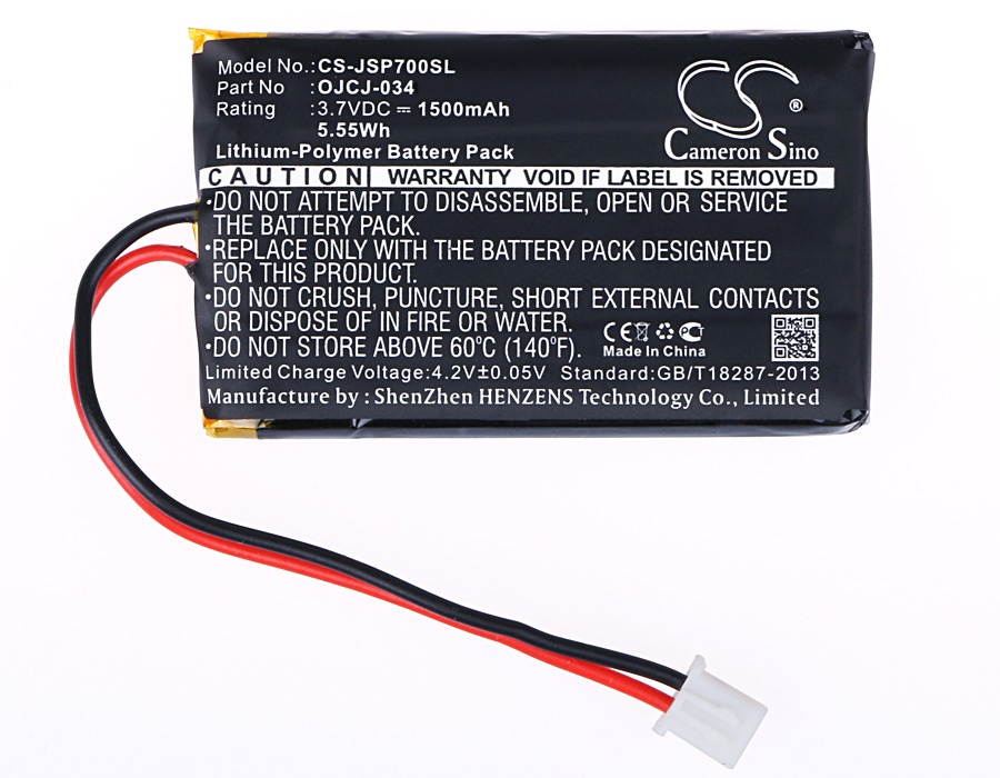 Speaker Battery for JVC OJCJ-034 SP-AD70-A SP-AD70 SP-AD90 SP-AD90-B SP-AD90-W