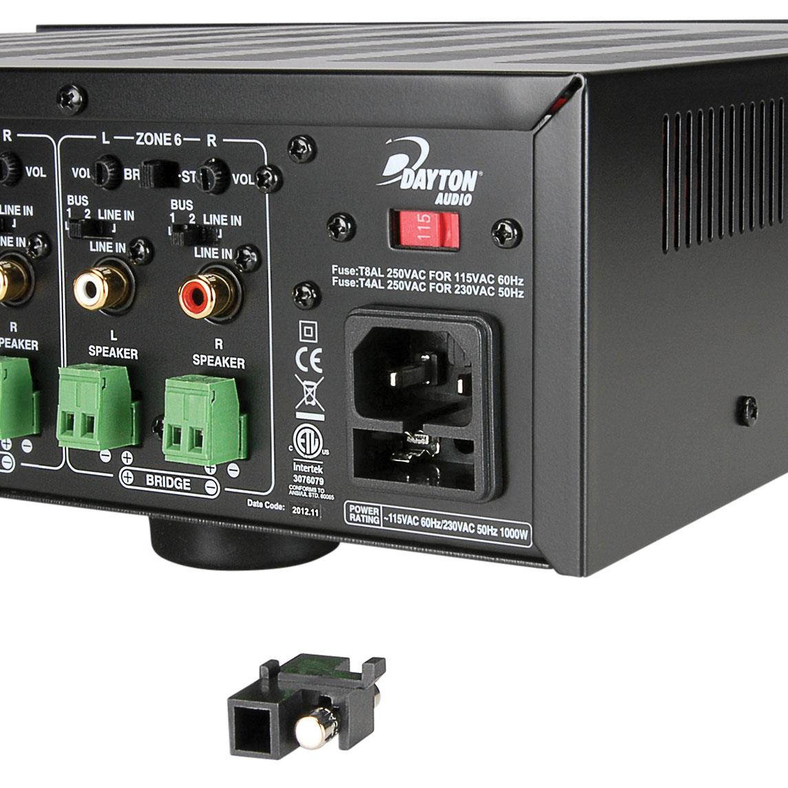 Dayton Audio MA1240a Multi-Zone 12 Channel Amplifier 300-815