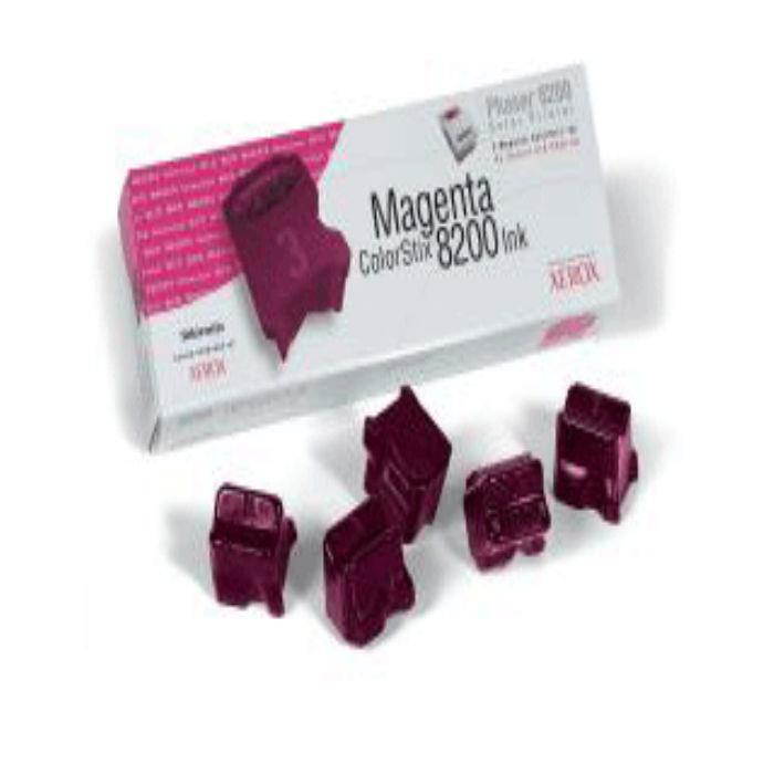 Tektronix-Xerox Phaser 8200 Magenta Solid Ink Sticks (5/PK-7000 Page Yield) (016-2046-00)