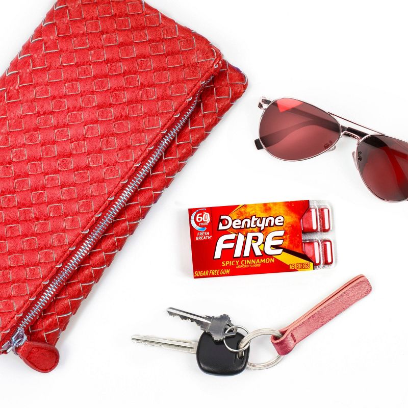 Dentyne Fire Spicy Cinnamon Sugar Free Gum - 48ct