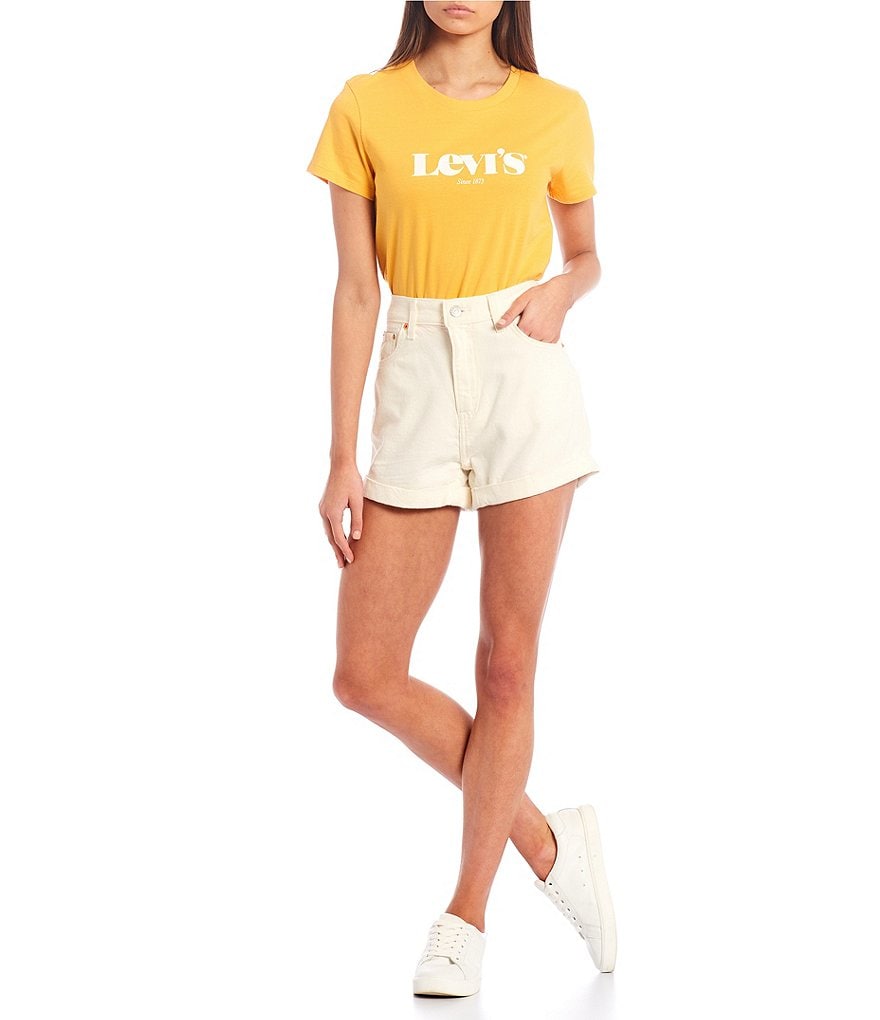 Celebrity Pink High Rise Destructed Frayed Hem Denim Shorts