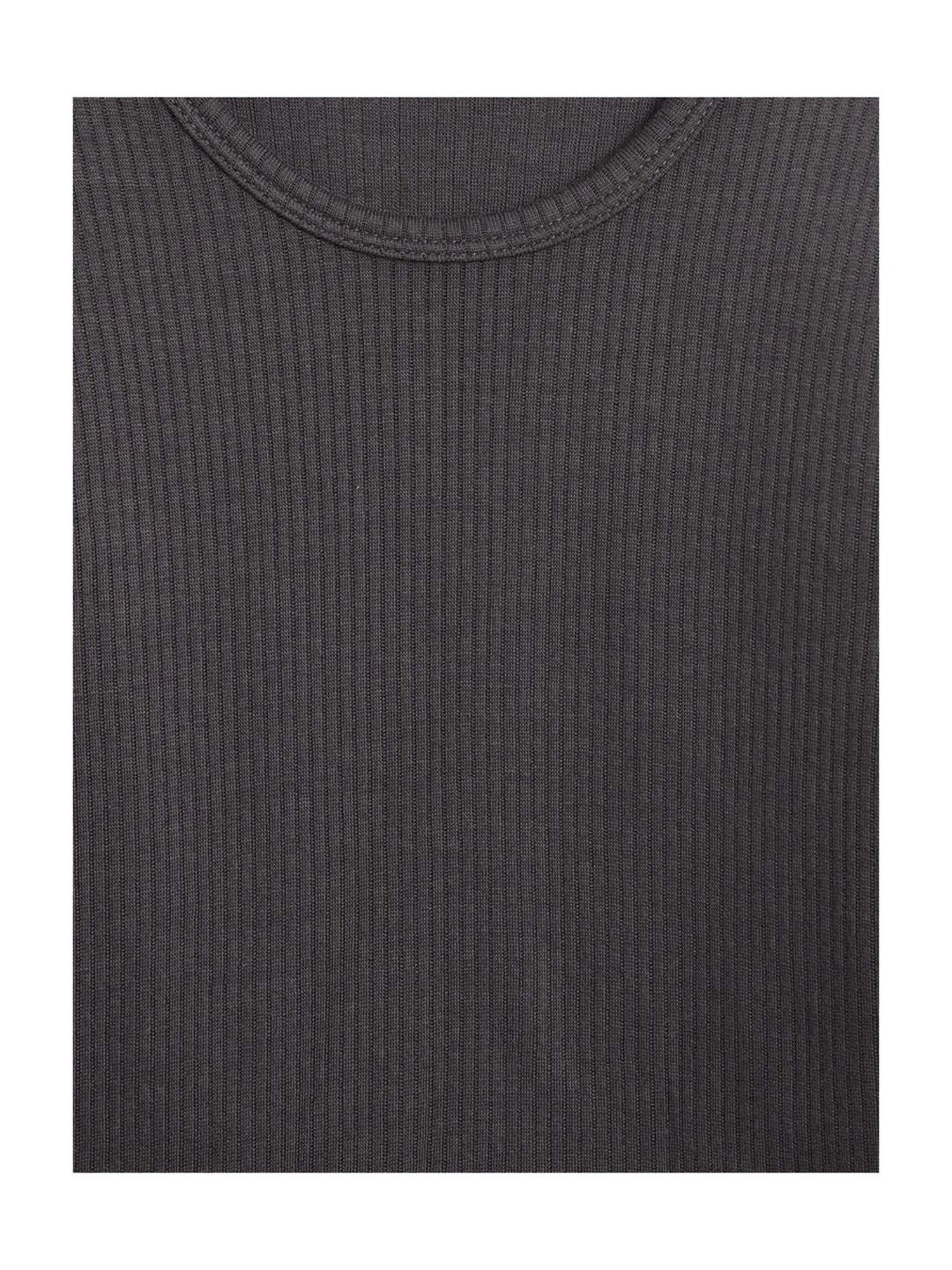 Kanvin Kids Charcoal Regular Fit Thermal Tops - Set of 2