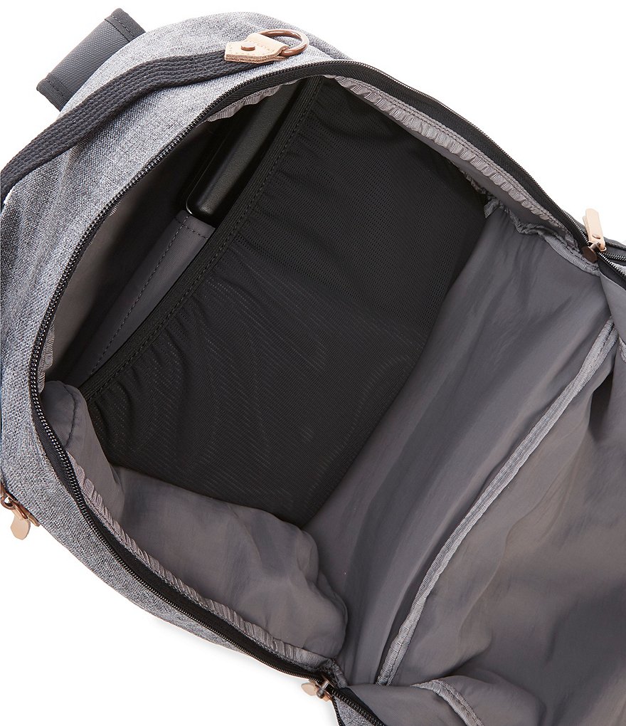 Petunia Pickle Bottom Colorblock Axis Canvas Backpack Diaper Bag