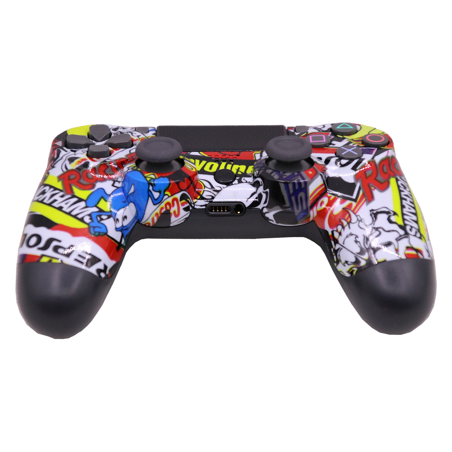 Bluetooth Wireless Controller for PS4 Vibration Joystick Gamepad For PS4 Game ES