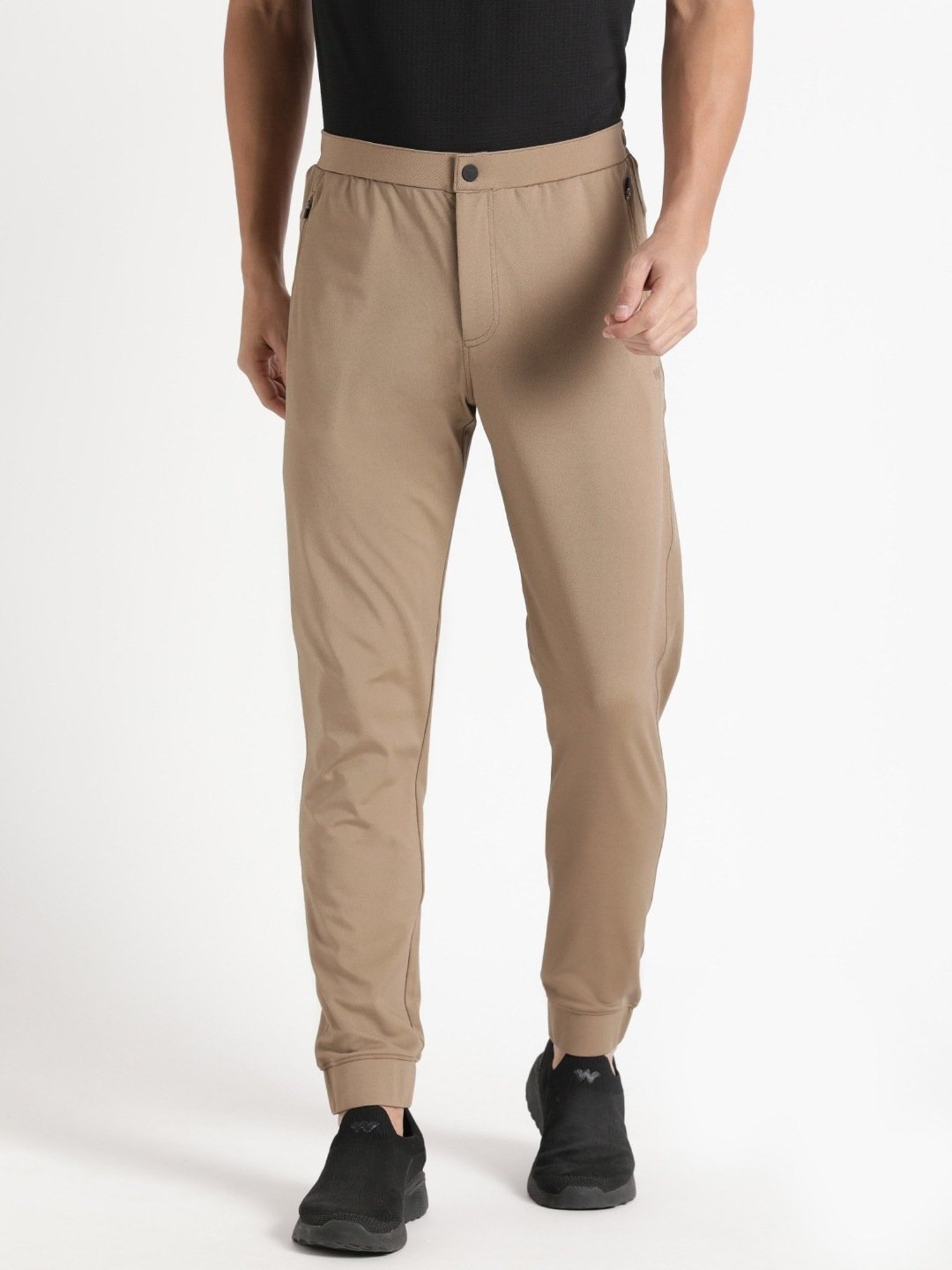 Wildcraft Khaki Regular Fit Trackpants