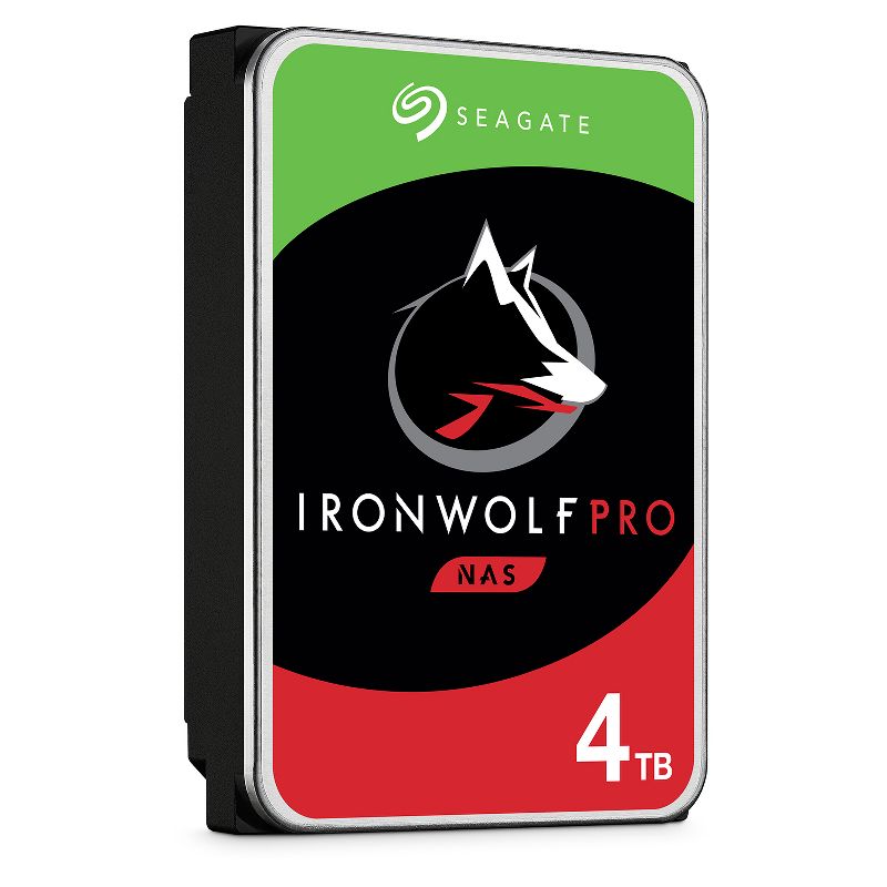 Seagate IronWolf 4TB NAS Internal Hard Drive HDD - 3.5 Inch SATA 6 Gb/s 5900 RPM 64MB Cache for RAID Network Attached Storage (ST4000VN008)