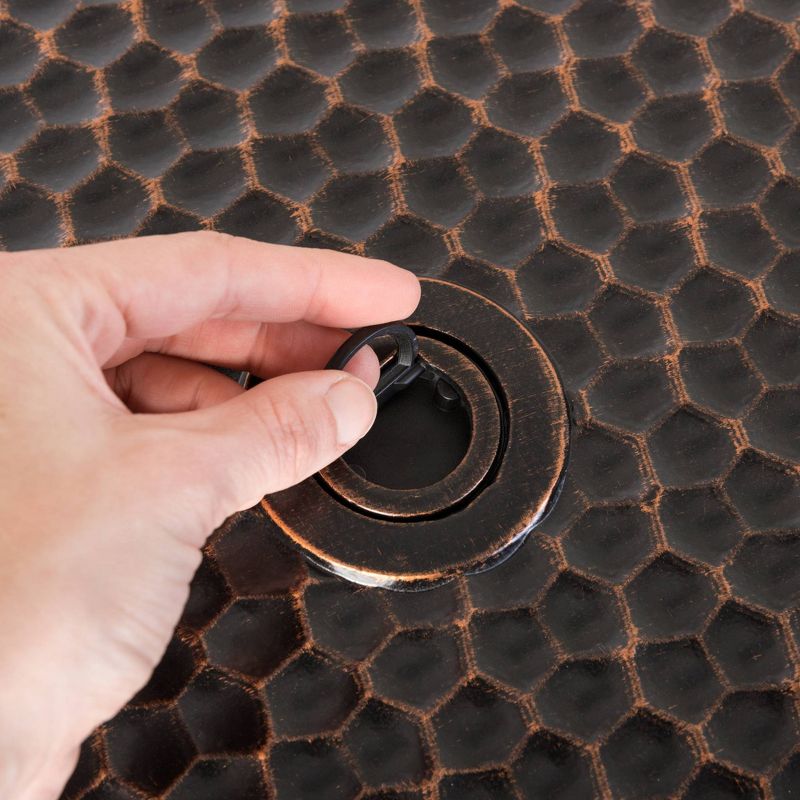 Briarwood Round Aluminum LPG Fire Pit - Fire Sense