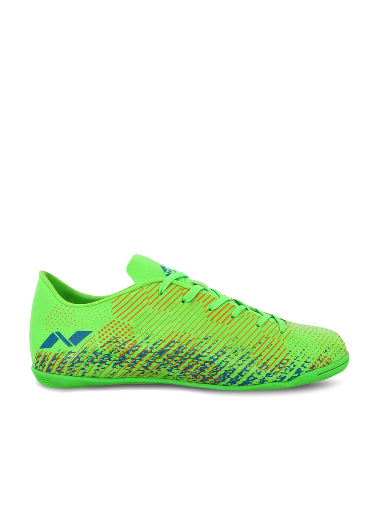 Nivia Men's Encounter 9.0 Futsal Neon Football Shoes