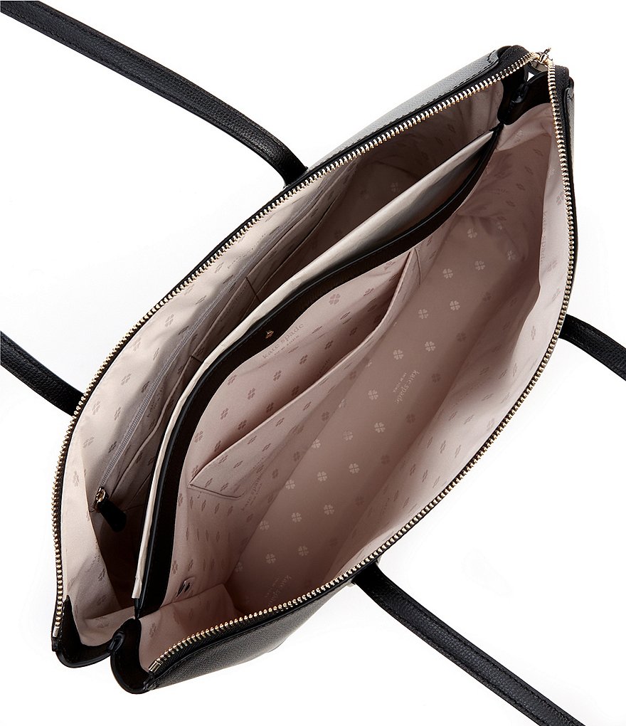kate spade new york All Day Large Leather Zip Top Tote Bag