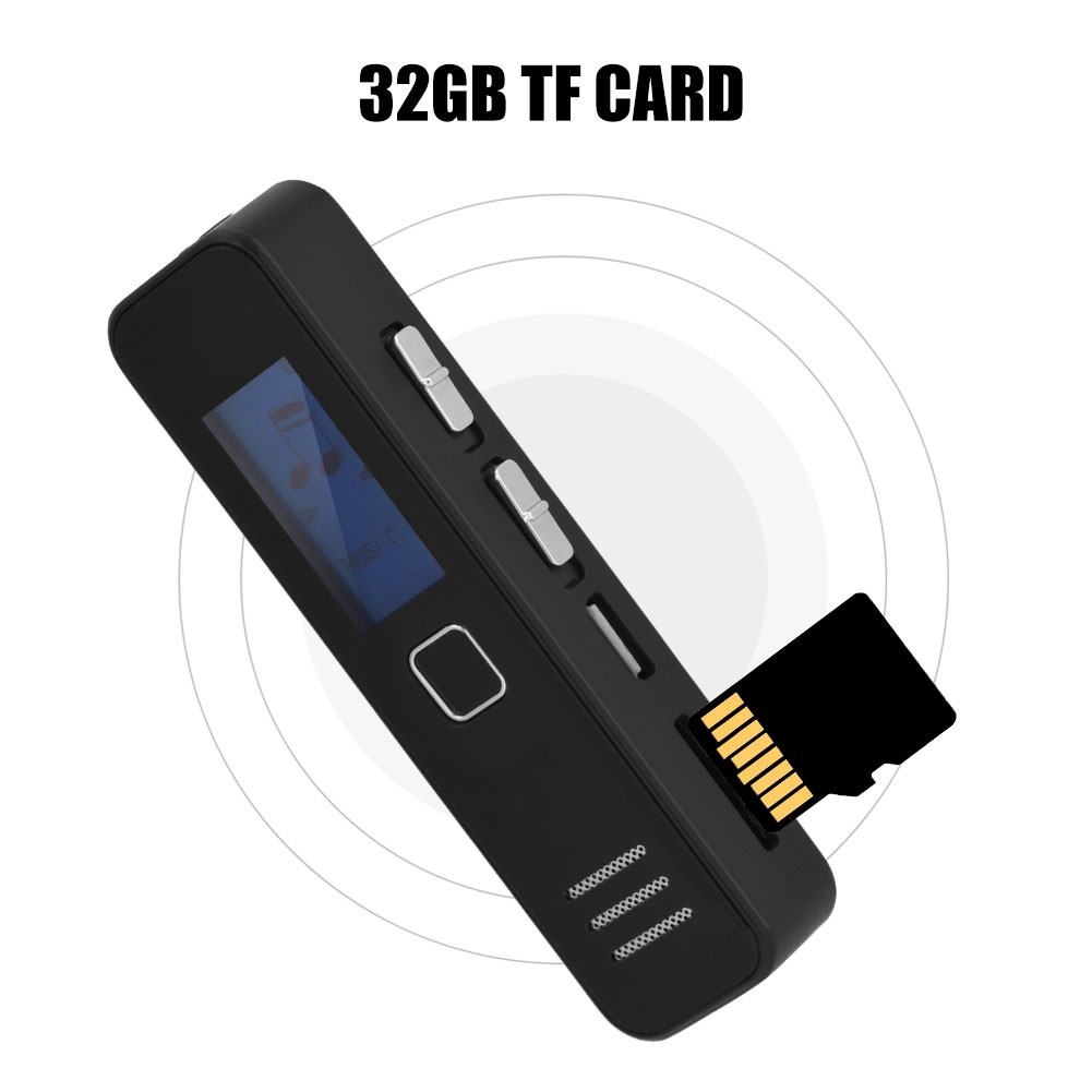 SK-007 Digital Voice Sound Audio Recorder Dictaphone MP3 Player Recording Device