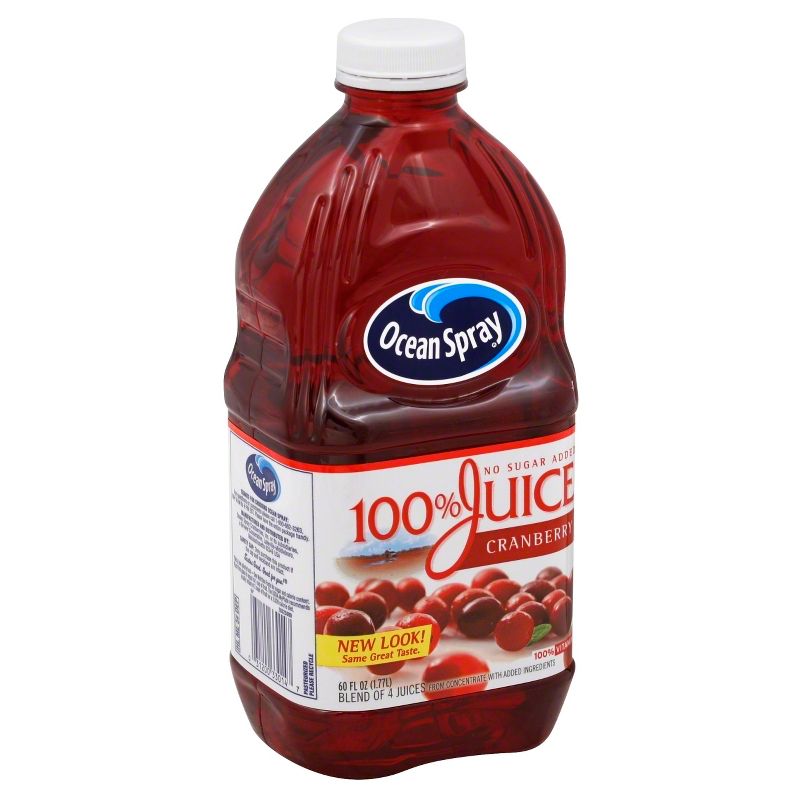 Ocean Spray 100% Cranberry Juice - 60 fl oz Bottle