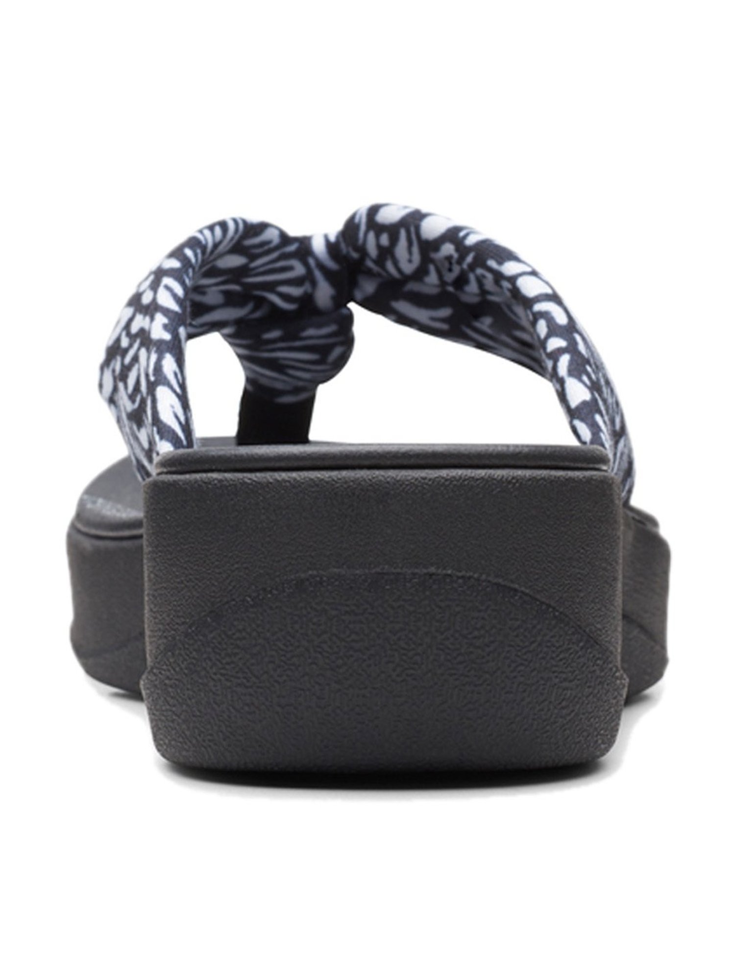 Clarks Women's Arla Glison 2 Black Thong Wedges