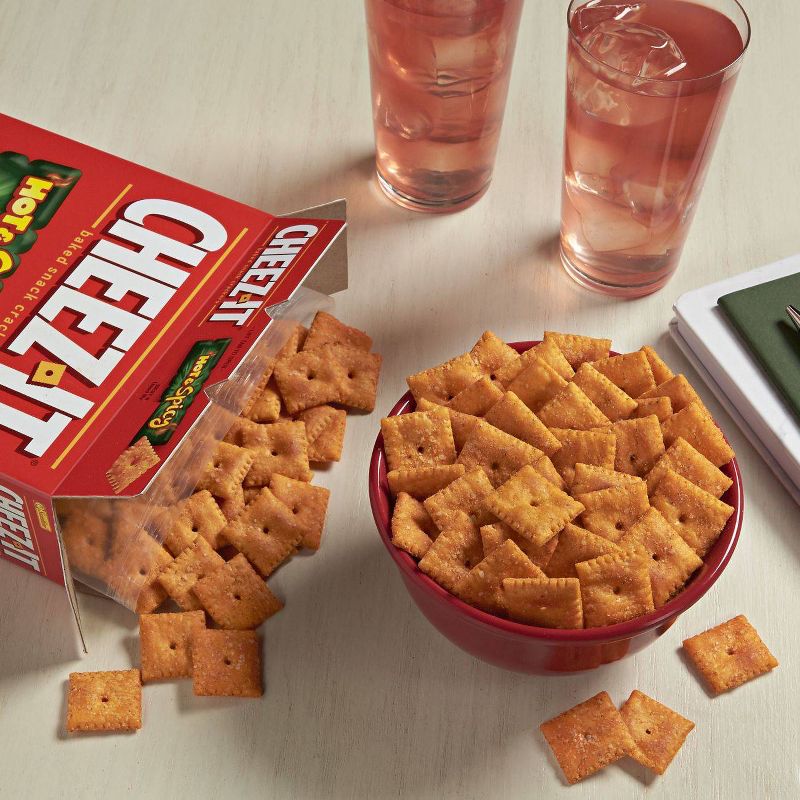 Cheez-It Hot & Spicy Baked Snack Crackers - 12.4oz