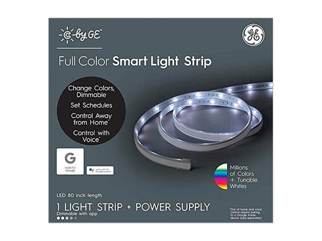 C by GE Full Color Smart LED Light Strip, 80-inch (Power Supply Included)