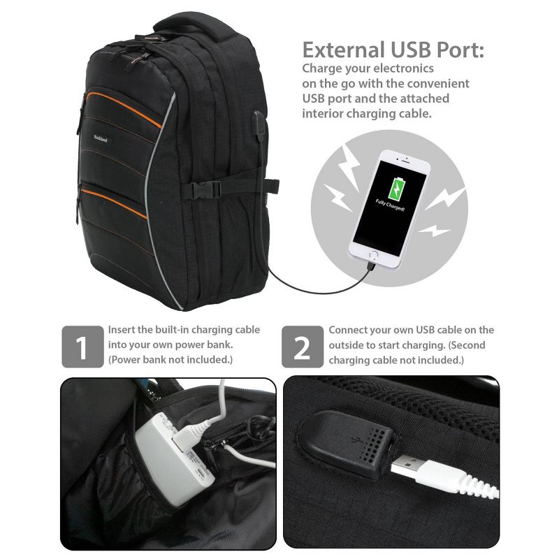 Rockland 20'' Military Tactical Laptop Backpack