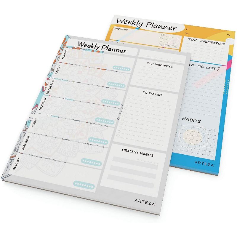 2021-22 Academic Planner 8.5" x 11" Flexible Cover Weekly/Monthly Wirebound Rose - The Home Edit