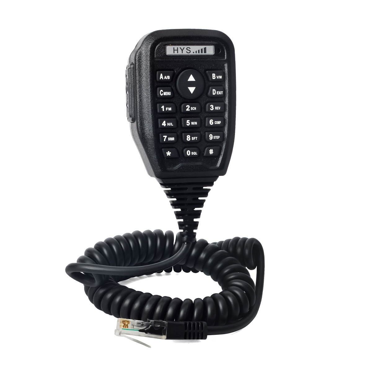 HYS 15W Dual Band VHF/UHF Car Mobile Radio FM Transceiver 136-174/400-490MHz FM Transceiver Amateur Ham Radio with USB Cable
