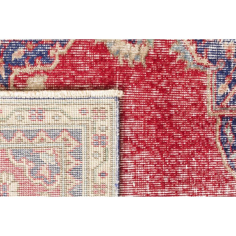 6'9"x10'4" Vintage One-of-a-Kind Fabrizia Rug Red - Revival Rugs