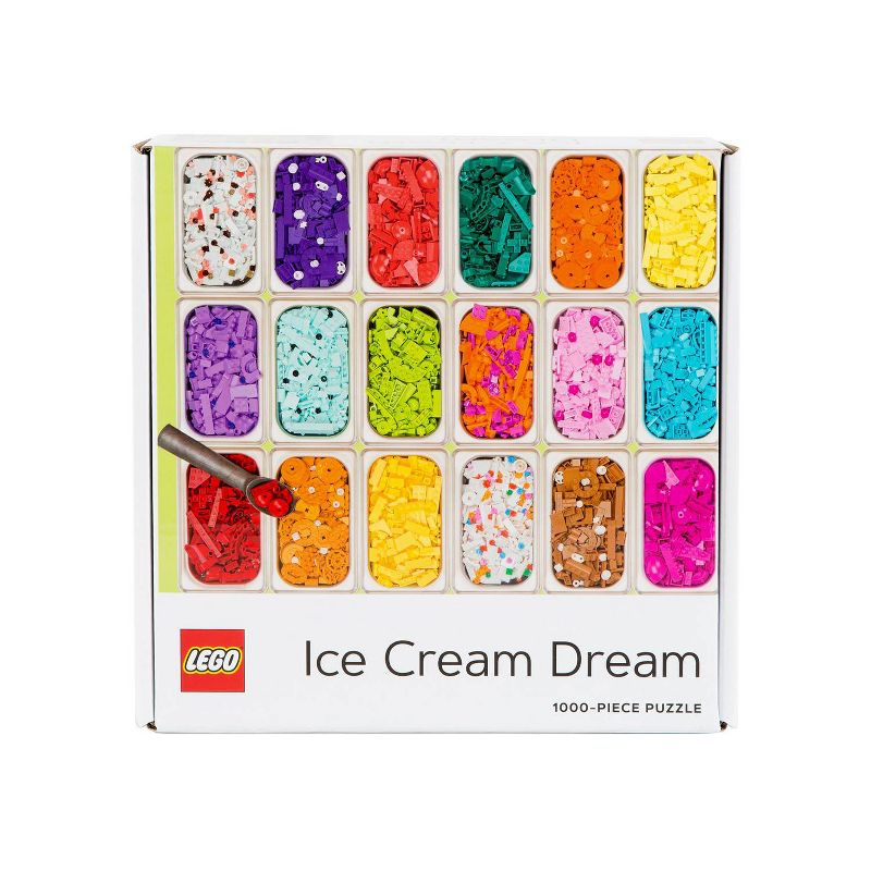 Chronicle Books LEGO Ice Cream Dreams Jigsaw Puzzle - 1000pc